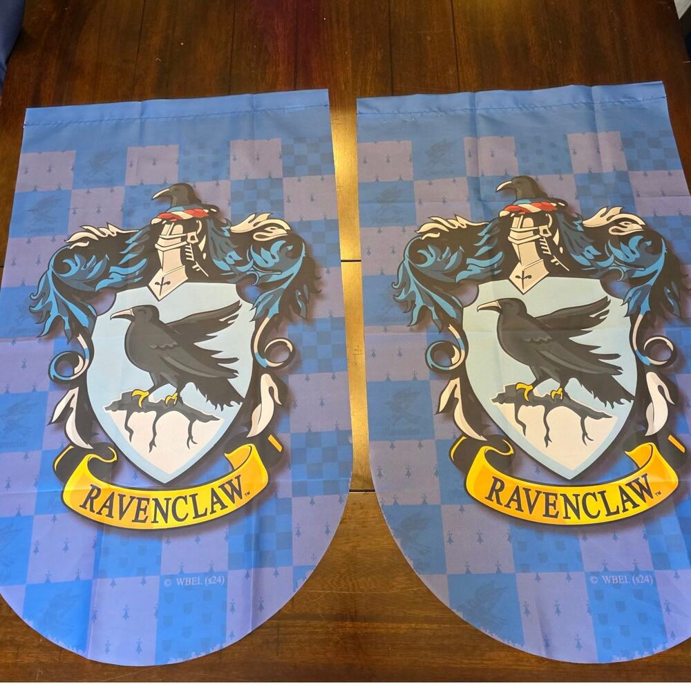 2 pack Harry Potter ravenclaw house flag